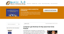 Desktop Screenshot of music3point0.com